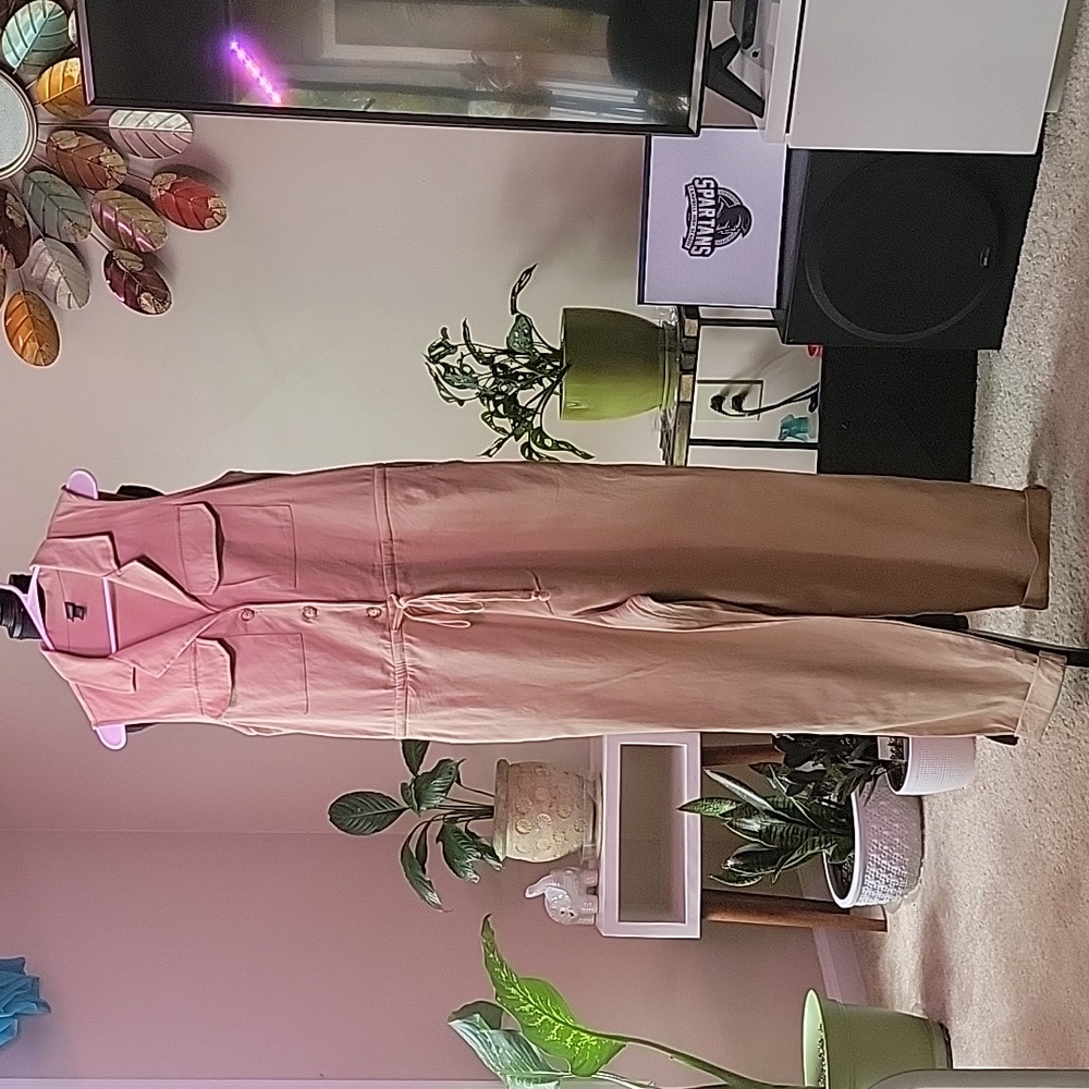 Wild Fable Tan Jumpsuit